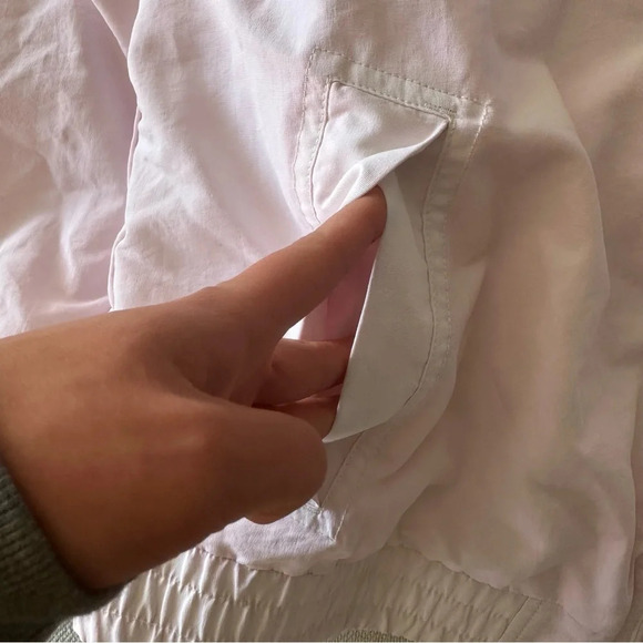Y2K Tommy Hilfiger Baby Pink Windbreaker Jacket - Picture 6 of 13
